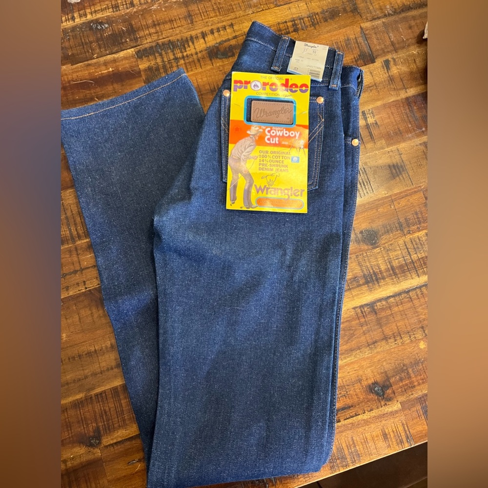 Cowboy cut wranglers new with tag